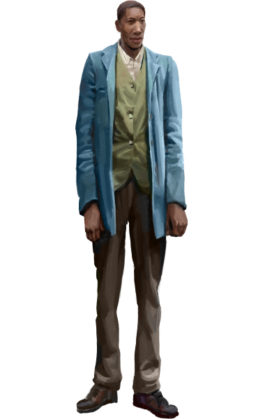 An illustration of John Rogan
