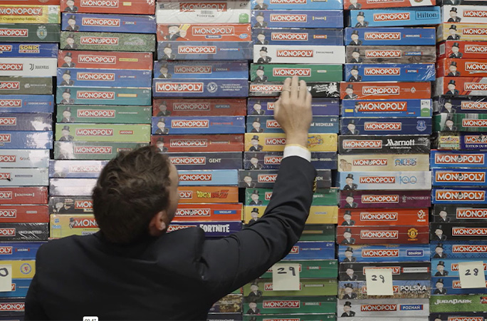 Monopoly stacks being counted