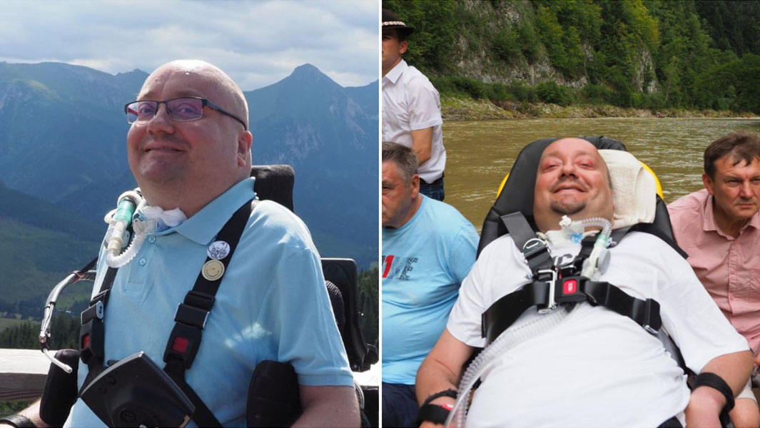 split image of Janusz Switaj