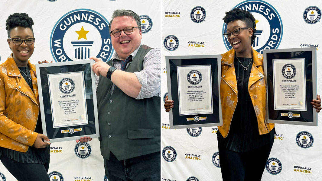 Yolanda Brown with Craig and Cert