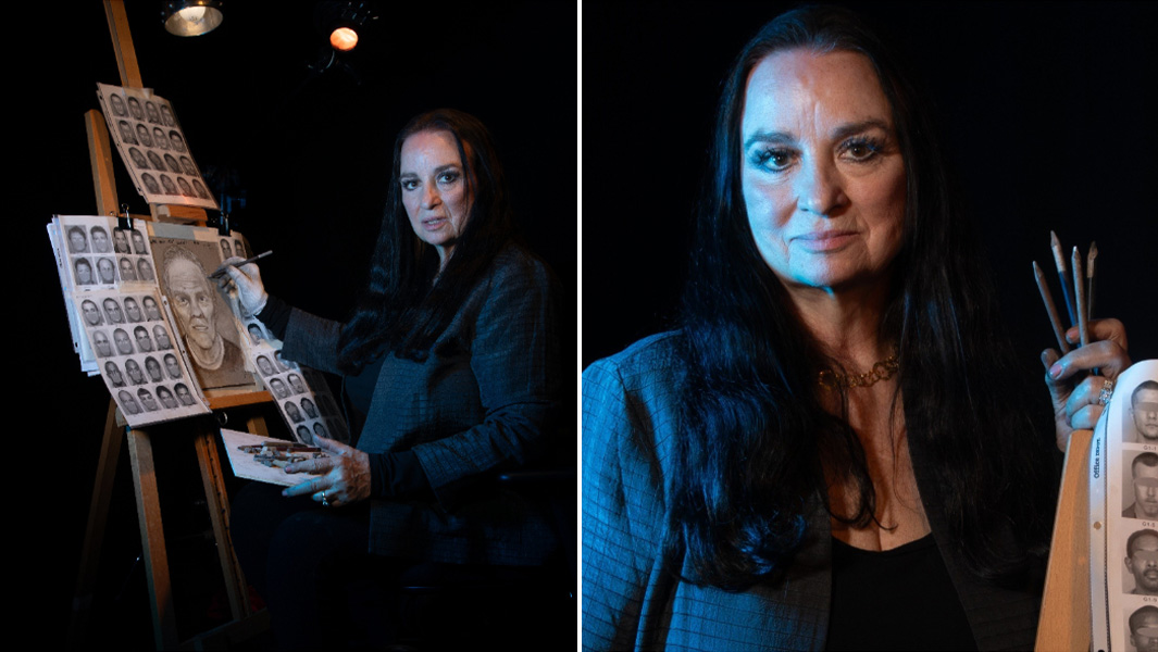lois gibson split image