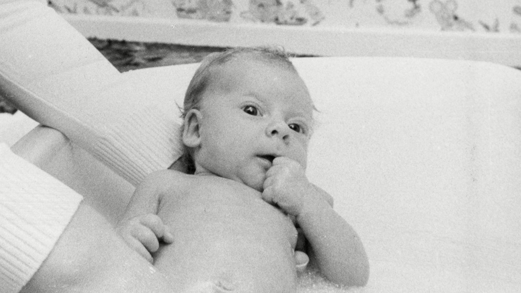 split image of Louise Brown