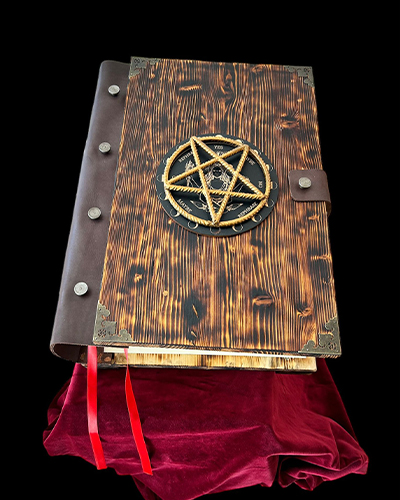 Micheles book on dark background