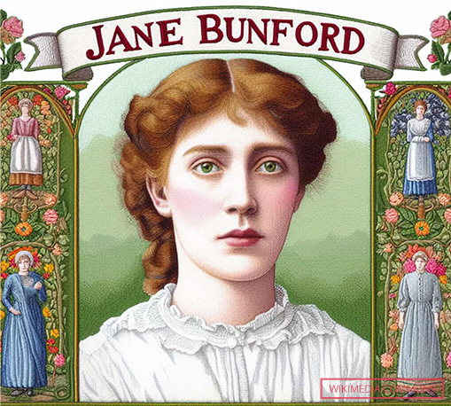 One of the only known depictions of Jane Bunford