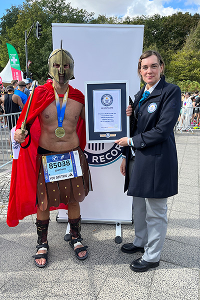 Fastest marathon as a spartan warrior