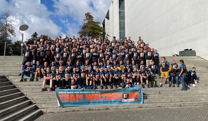 Team picture before the race