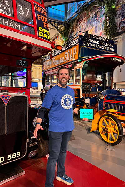 At the London Transport Museum