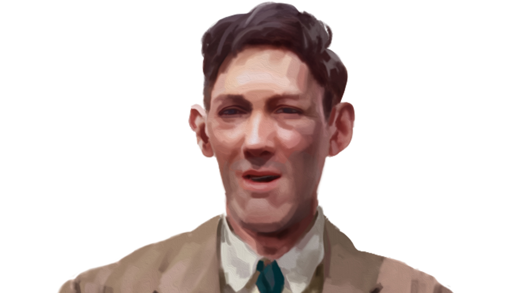 Illustration of Bernard Coyne