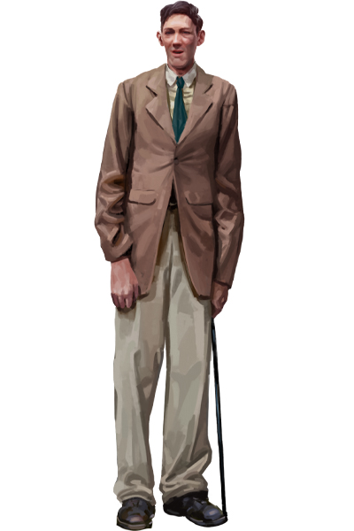 An illustration of Bernard Coyne
