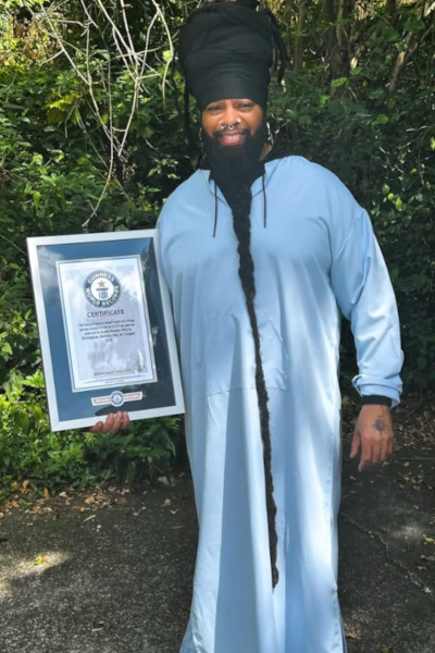 Rudolf holding his GWR certificate