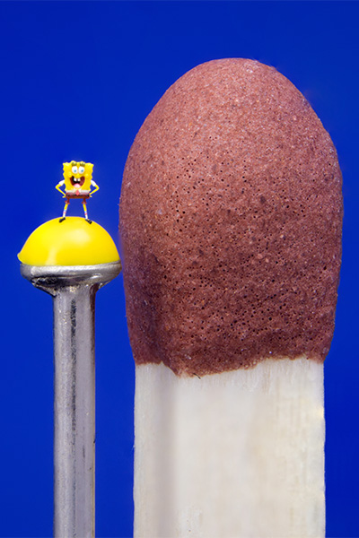 sculpture of an animated character