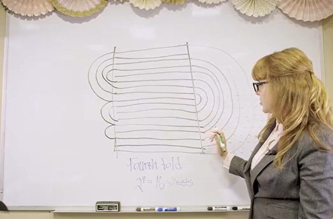Britney demonstrating the radius