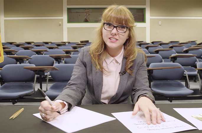 Britney doing calculations