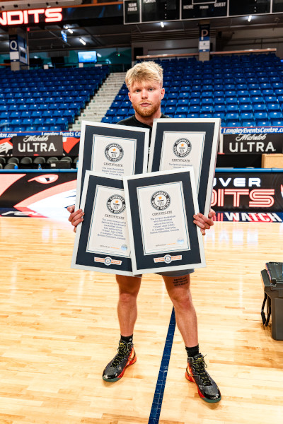Holding four certificates