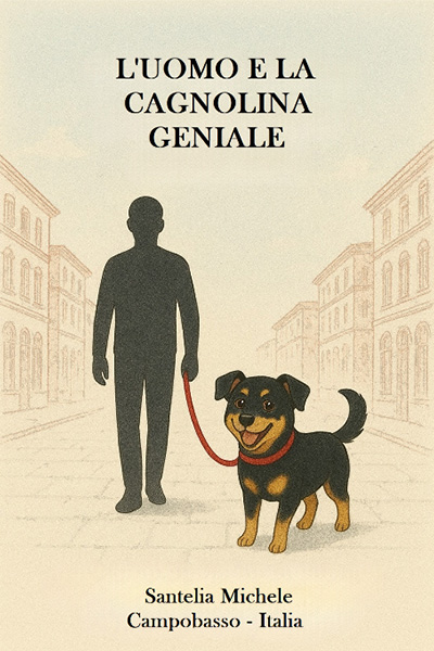 cover of Michele's book about his dog