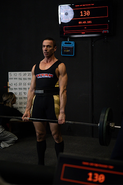 Maciej after 130 reps