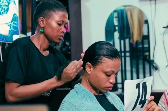 Mary braiding client number 74