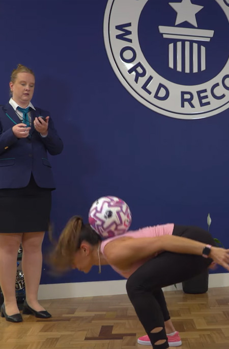 Laura attempting around the moon record