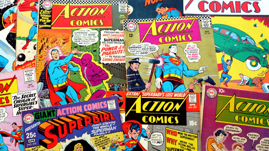 Superman comic books