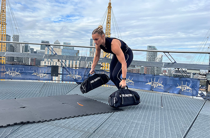 Jodie Ounsley during her attempt