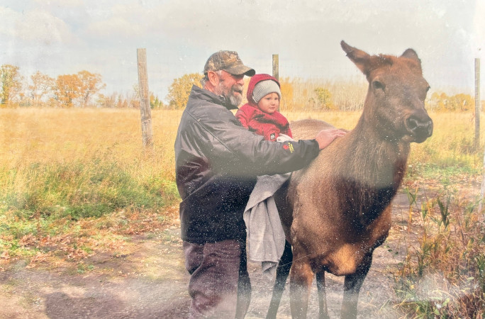 Lloyd the baby and Beauty