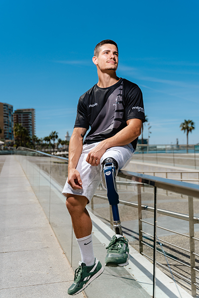 Ruben looking at the sky