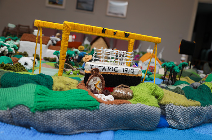 knitted Titanic