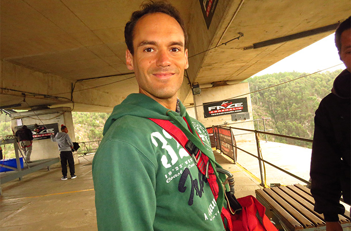 record holder smiling for the camera