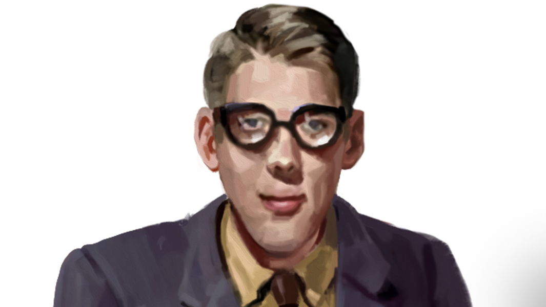 Portrait of don Koehler, tallest person in the world from 1969 to 1981