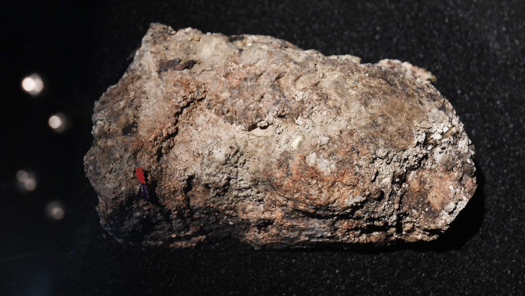 A piece of the Whitechapel fatberg