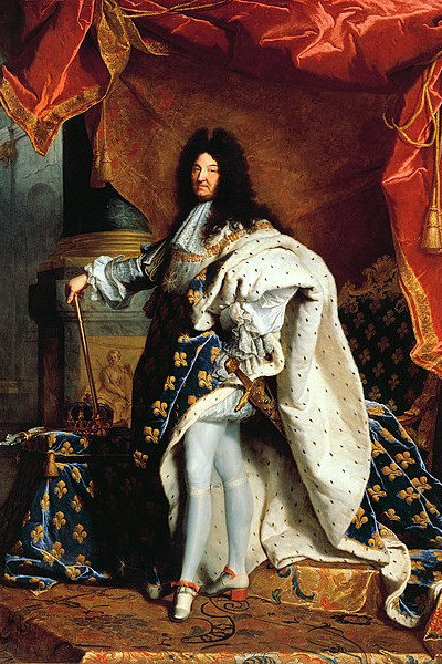 Portrait of King Louis XIV (r. 1643-1715). Photo Credit: Wikipedia/ Louvre.