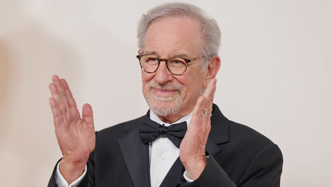 Steven Spielberg at the 2024 Oscars