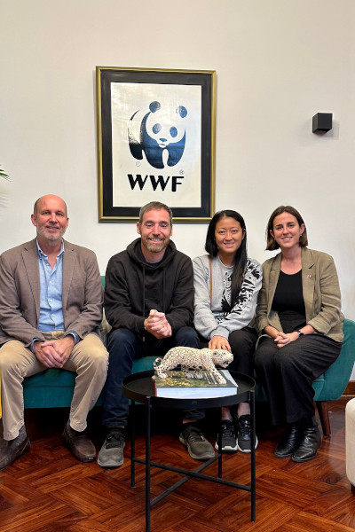 Chris and Julie Ramsey with the WWF in Peru