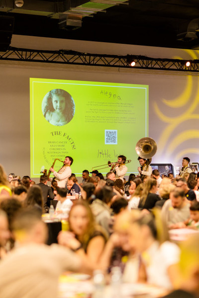 Musicians entertaining the Monopoly players
