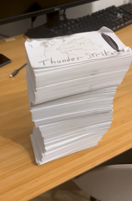 Flip book final product