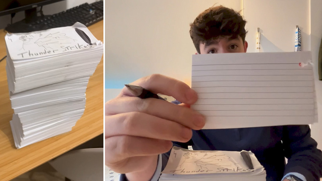 Split image flip book and Max holding page of flip book