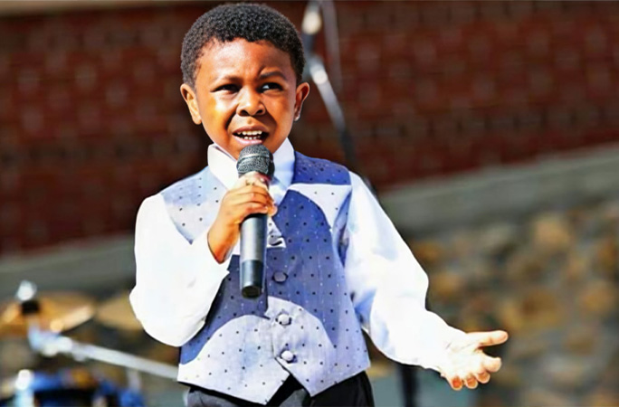 Caleb public speaking