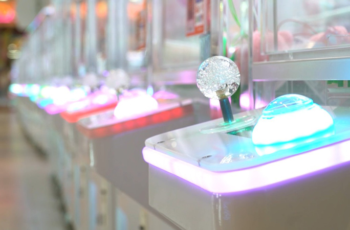 Claw crane game control stick