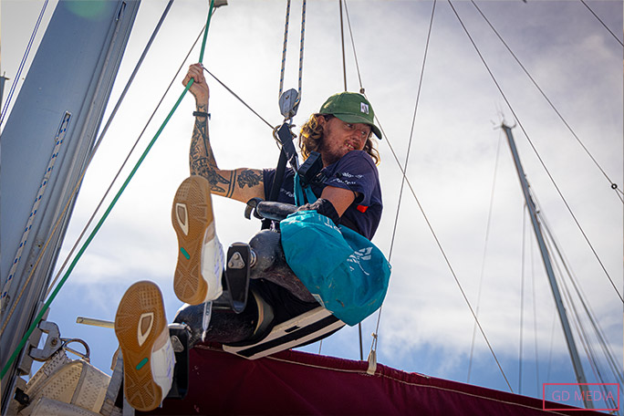 craig-wood-in-the-rigging-of-his-sailing-catamaran-sirius-ii