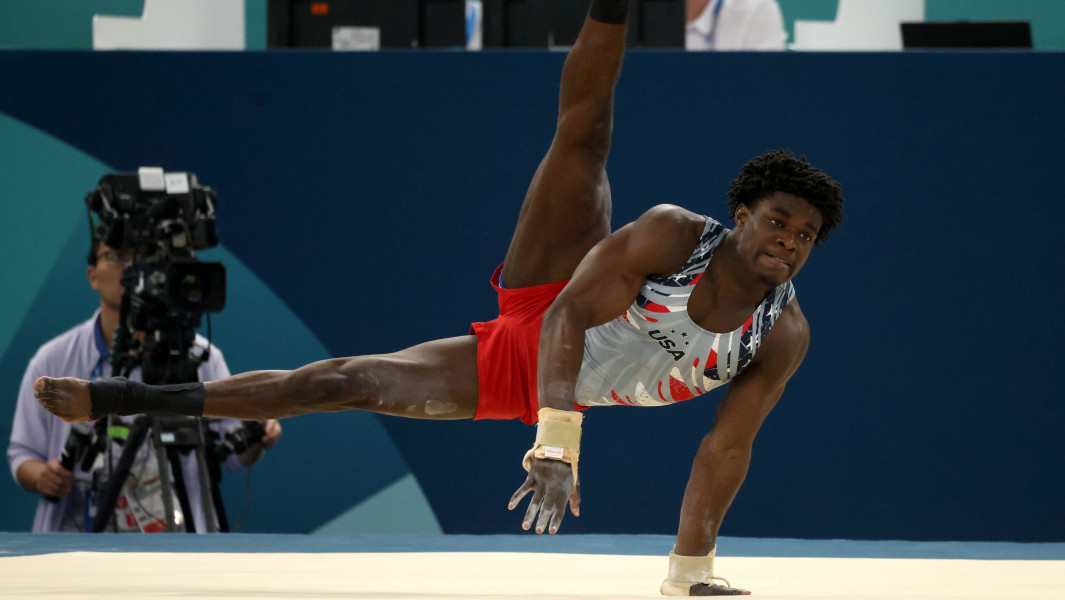Fred Richard competing for Team USA