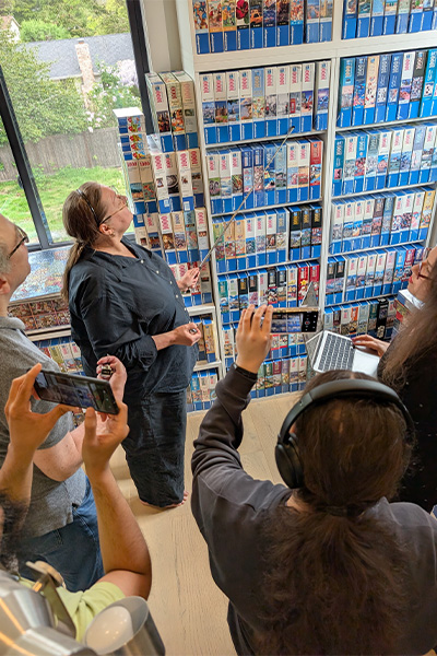 puzzle collection being counted
