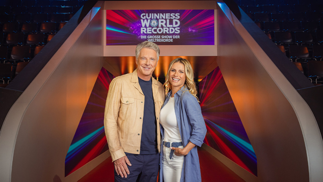 presenters Michelle Hunziker and Jörg Pilawa