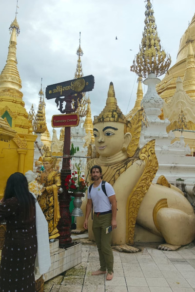 Shrine in Myanmar