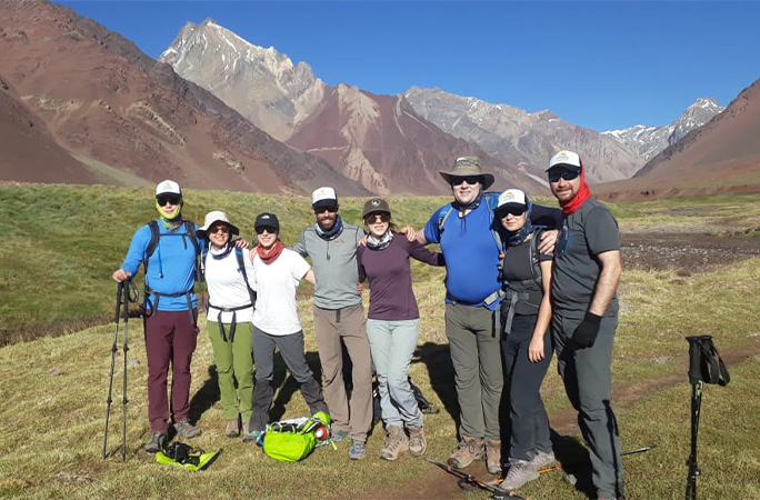 The team on Aconcagua