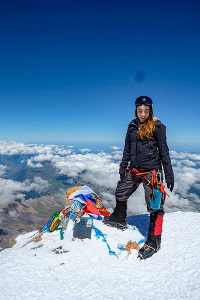 The Elbrus summit