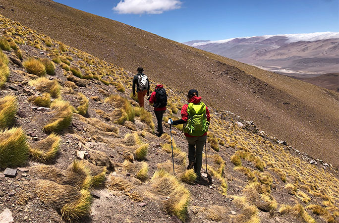 Climbing Ojos de Salado