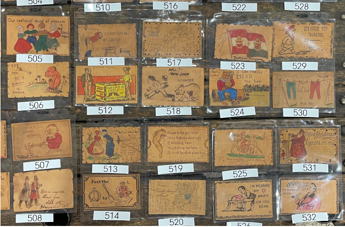 Sonny's postcard collection