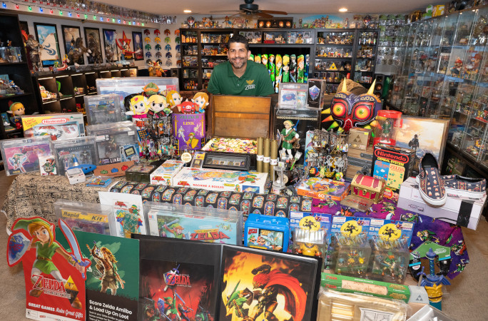 Coz and his collection