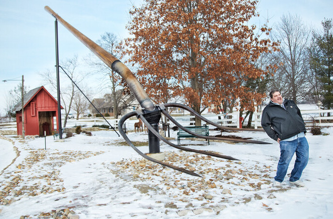 Jim and the largest pitchfork