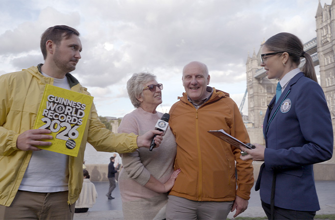 the couple with GWR's Will Munford and Adjudicator Joanne Brent